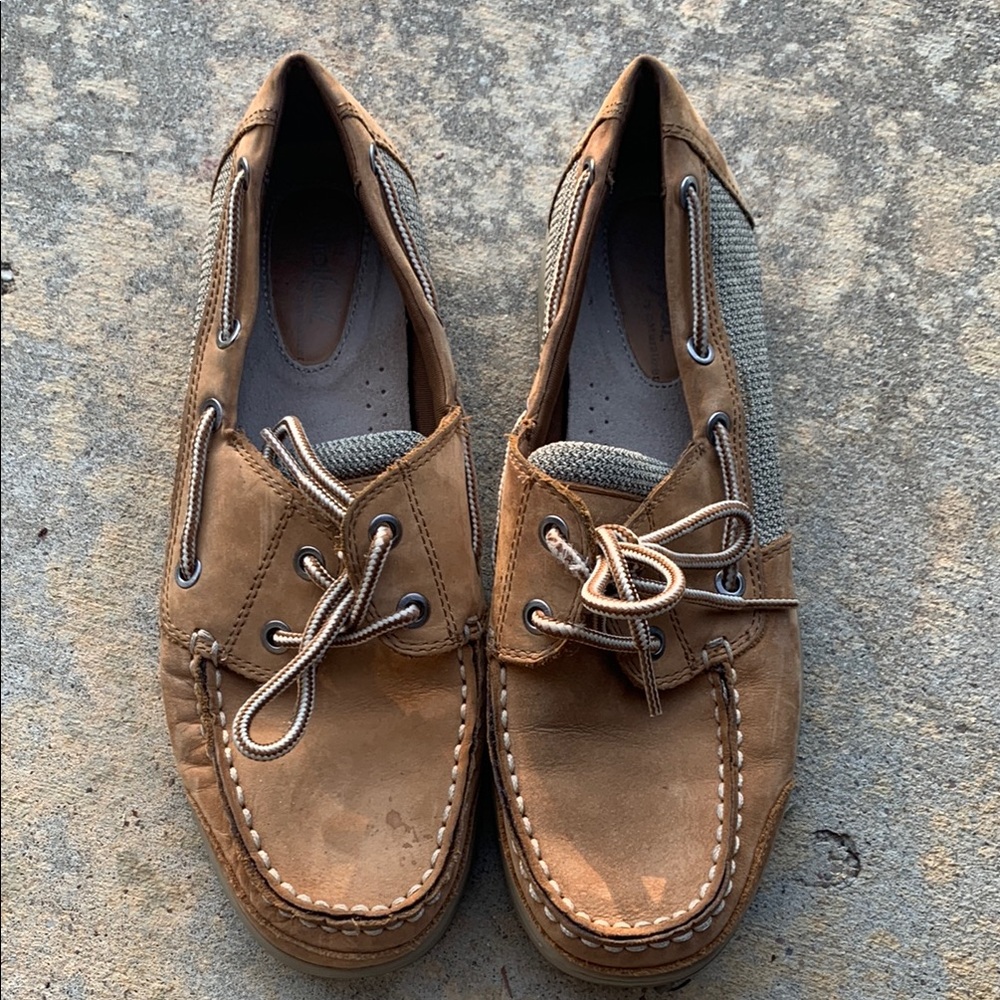Sperry Tan Boat Shoes